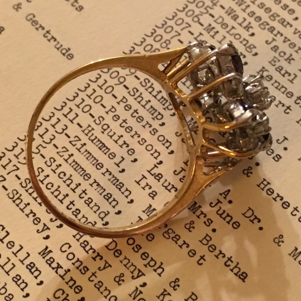 Vintage Cocktail Ring
